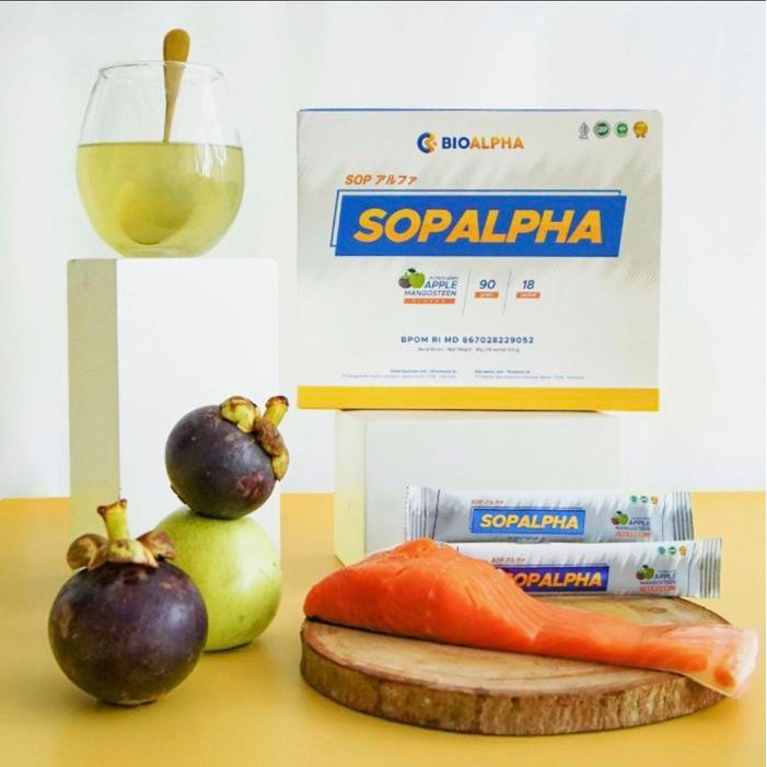 SOPALPHA Bioboost Original isi 18 sachet Palembang
