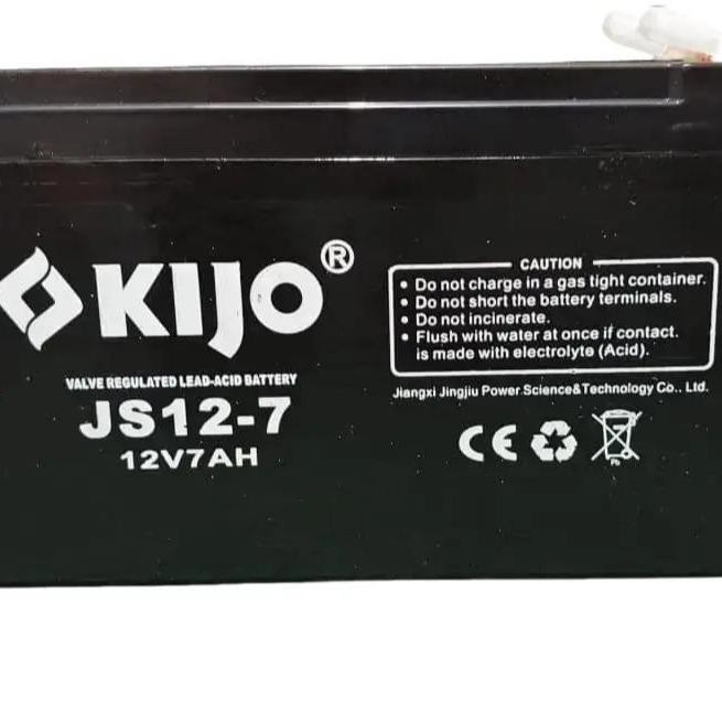 Aki kering battery baterai vrla MF kijo 12v 12 v 7ah 7 ah