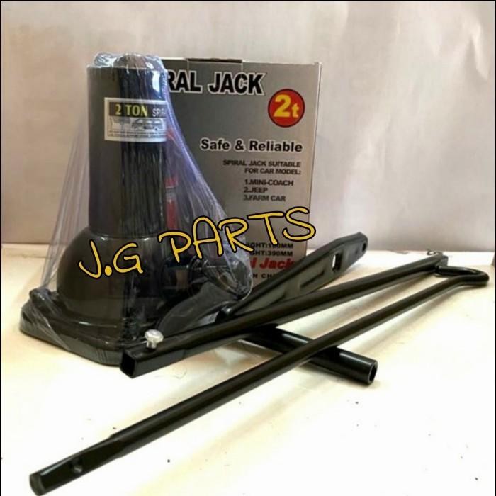 Jual Dongrak Spiral Jack / Dongkrak Putar Mobil Xenia Avanza Innova 2 Ton
