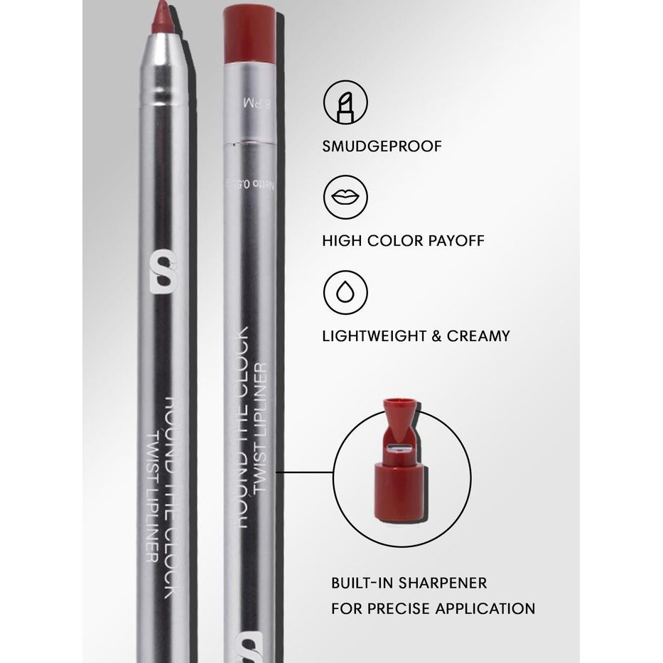 Buttonscarves Beauty - Round The Clock Twist Lip Liner