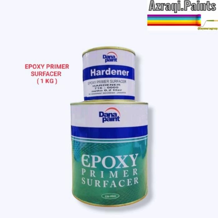 Sale Epoxy Primer Surfacer 2 Komponen Danapaint 1 Liter + Hardener Cat Mobil