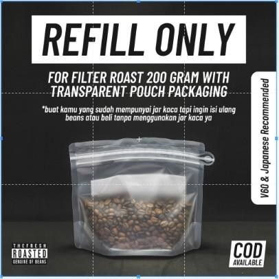 

Pilihan- Biji Kopi 100% Arabica Manual Brew Filter Roast - Anjis Genuine Beans