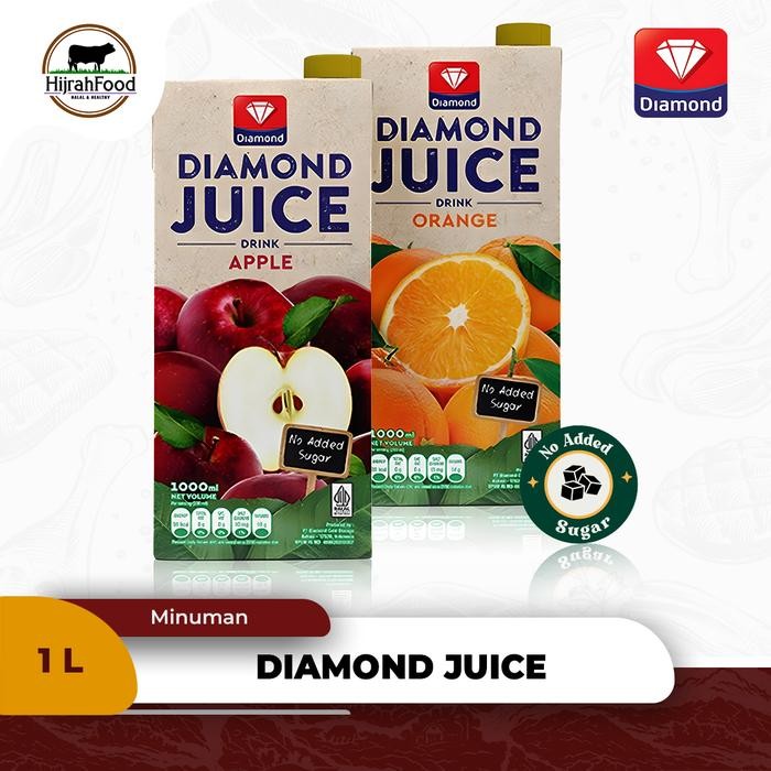 

Pilihan- Diamond Juice Uht Drink Jus Buah Premium Tanpa Gula - 1L