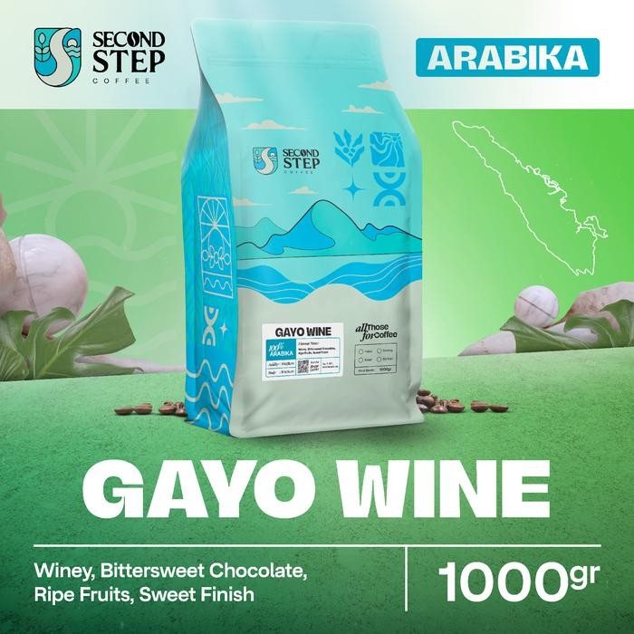

Pilihan- Kopi Arabika Gayo Wine Arabica Specialty Coffee Beans 1Kg Biji Bubuk