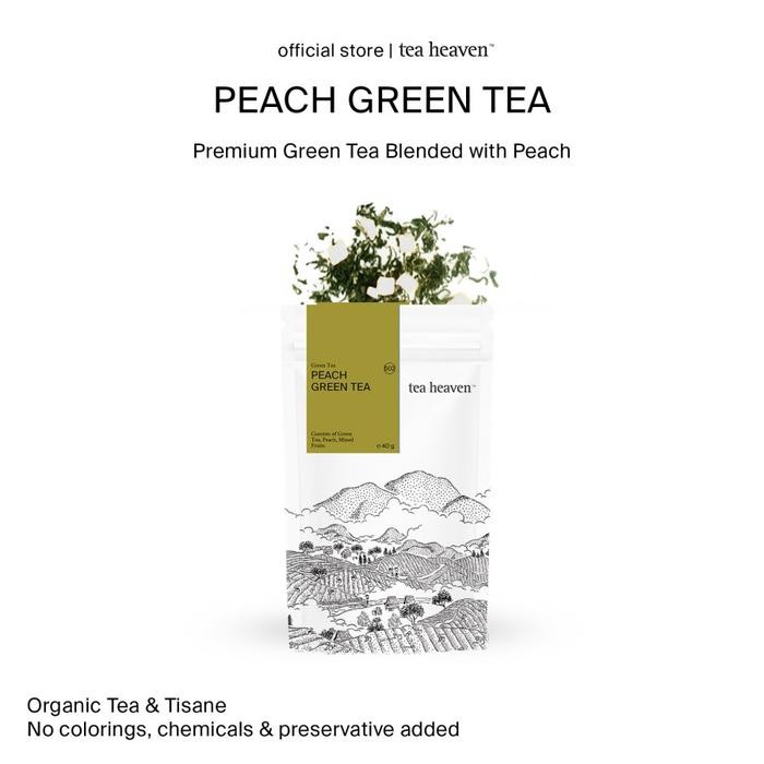 

Pilihan- Peach Green Tea / Teh Hijau Buah / Fruit Tea Blend Tea Heaven