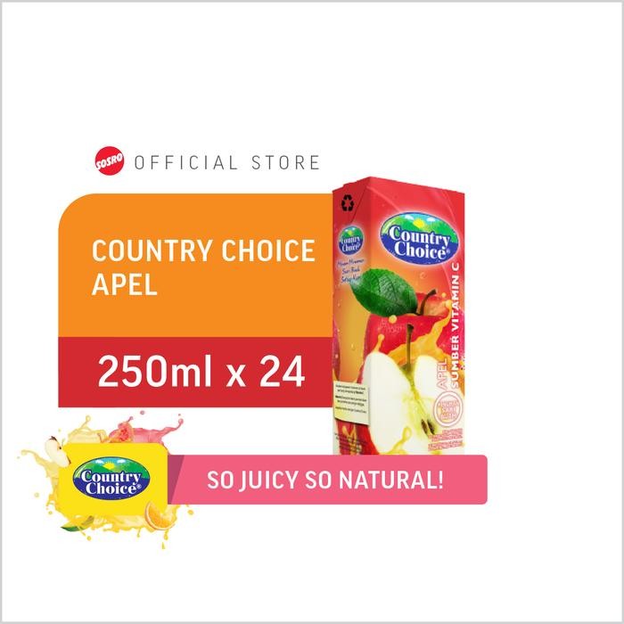

Pilihan- Country Choice Apel 250Ml Isi 24 Pcs
