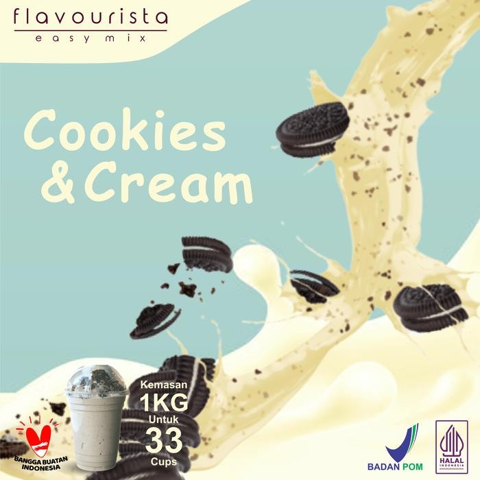 

Pilihan- Bubuk Minuman Flavourista Easy Mix - Rasa Cookies & Cream