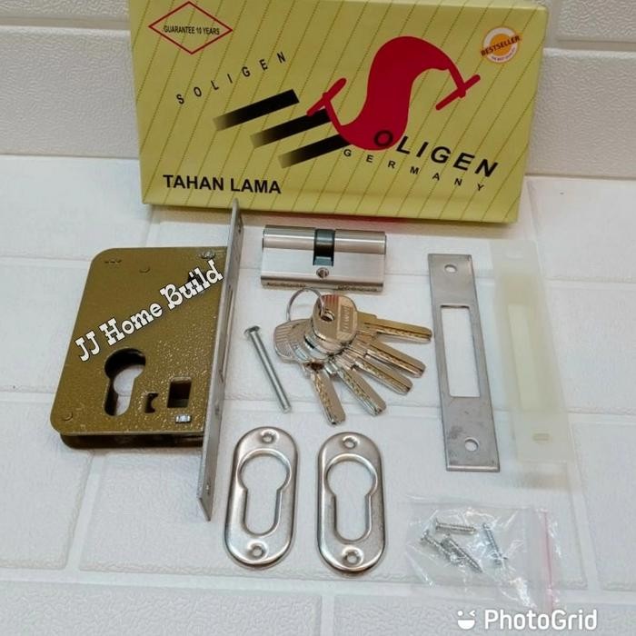 Body Kunci Pintu Dorong Mekar Soligen / Bodi Kunci Pintu Sliding