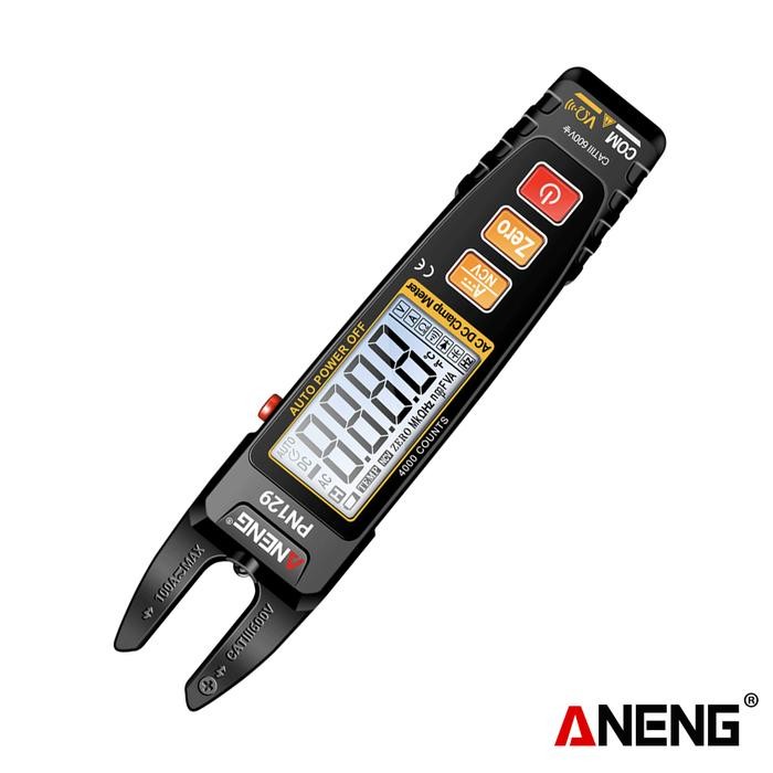 Pilihan- Aneng Pn129 Clamp Meter U-Shaped Smart 4000 Counts Multimeter Ac/Dc 600V Voltage