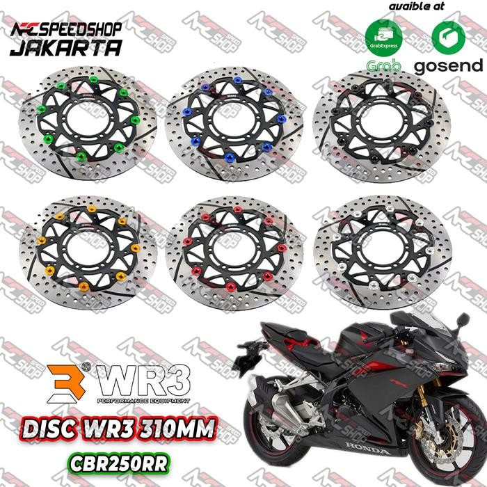 Disc Brake Cakram Piringan Depan WR3 CBR 250RR 150R K45N CBR250RR new