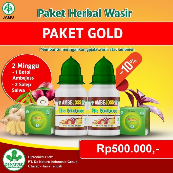 

Wasir Ambeien Luar Dalam BAB Berdarah - Herbal Original Terlaris