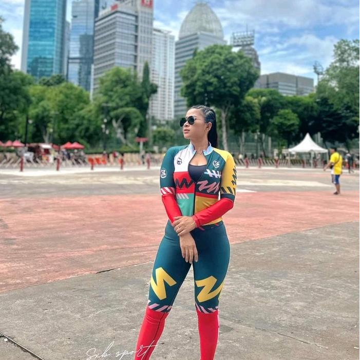 Jaket olahraga wanita sxb sport Jaket Zumba Gym Running Fitnes Cepat Kering Berpori Nyaman Pakaian