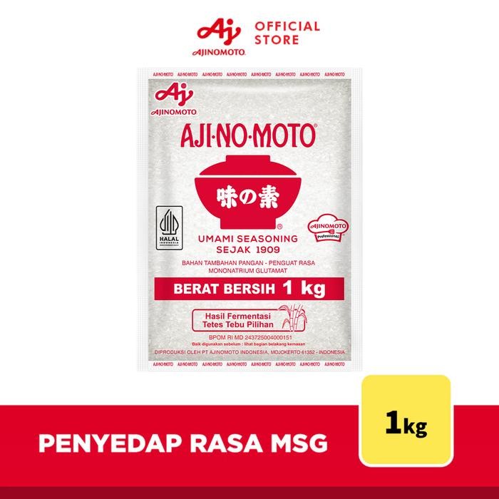 

AJI-NO-MOTO Penyedap Rasa MSG Ajinomoto 1Kg
