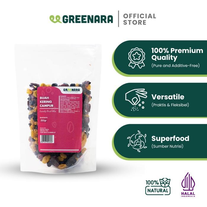 

Family Fruit Mix 250gr / mix buah kering