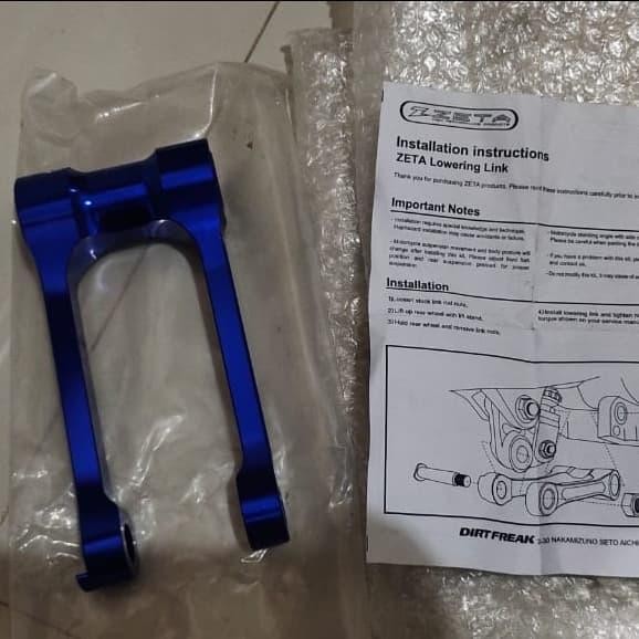 Lowering YZ125 YZ125x YZ250x