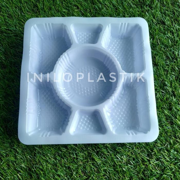 Mika Sekat 7 / Mika Nasi Kotak Sekat / Mika Lunch Box / Mika Box 20X20