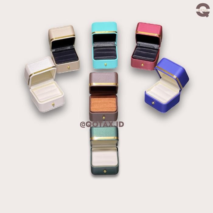 Kotak Perhiasan Mewah Tiffany/Cincin/Kalung/Couple Ring/Gelang