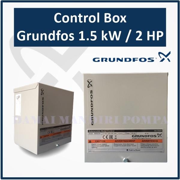 Control Box Grundfos 2HP