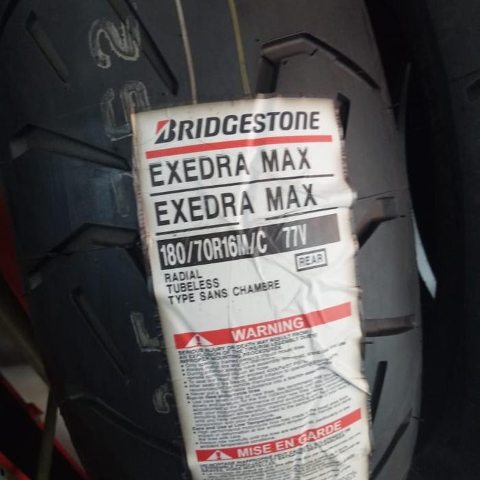 BAN LUAR BRIDGESTONE BATTLAX EXEDRA MAX UKURAN 180/70-16 BATTLAX TUBEL