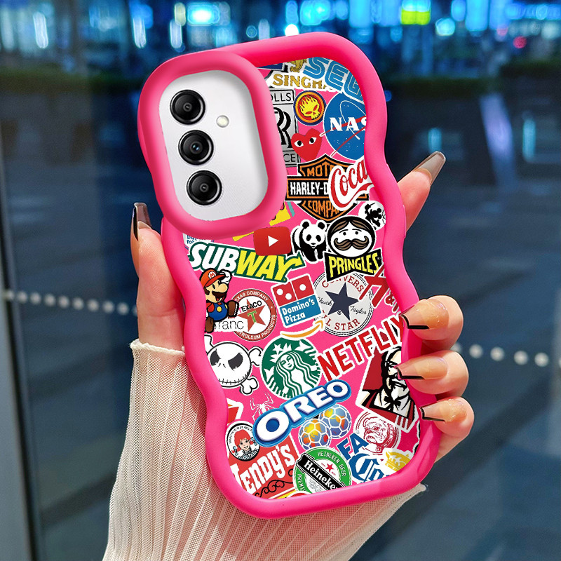Casing Untuk Samsung A14 4G A14 5G Case Casing HP Favorit lucu pola lucu silikon Softcase pelindung 
