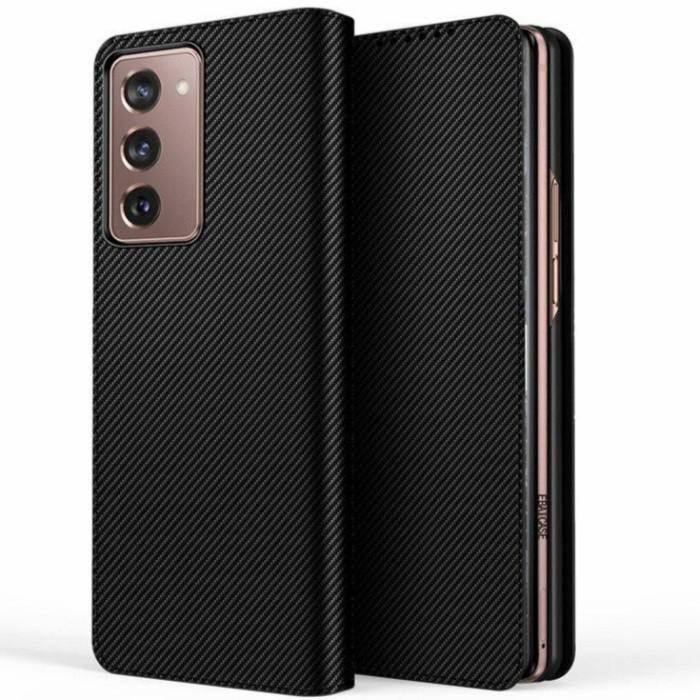Wallet Case Samsung Z Fold 2 Fold2 5G Cover Casing Flip Sarung Dompet