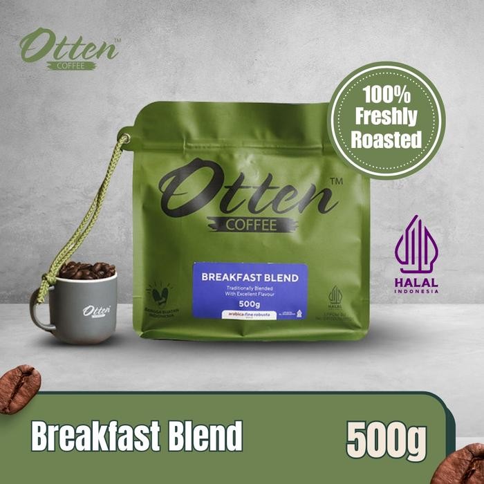 Bubuk Kopi Breakfast Blend - 500gr - Commercial Blend - Otten Coffee