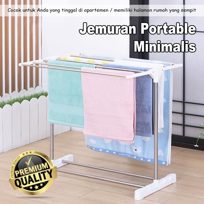 Ikea Livien - Rak Jemuran Handuk Rak Handuk Kamar Mandi Rak Handuk Stainless Rak Handuk Lipat