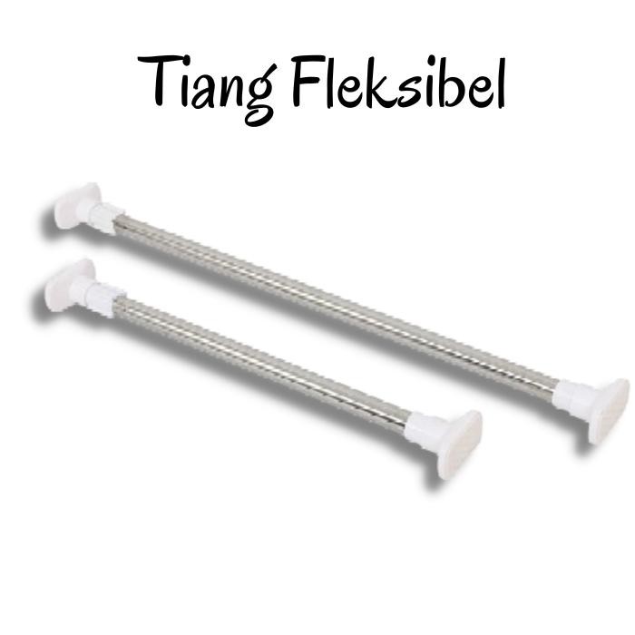 Ikea Livien - Tiang Gorden Fleksibel Untuk Gantungan Baju Atau Jemuran