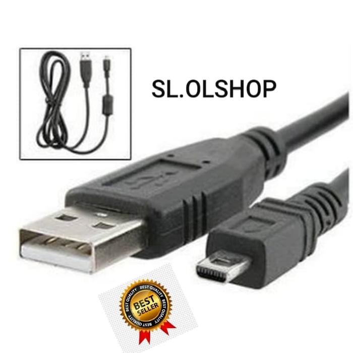 CABLE DATA USB UC E6 FOR KAMERA DIGITAL COOLPIK NIKON L340/L840/L820