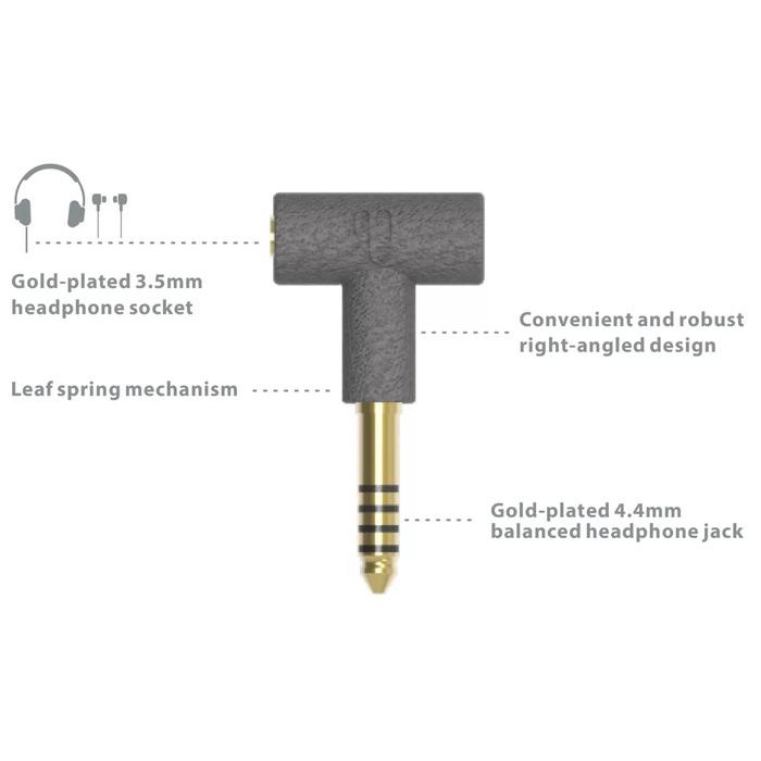 IFI 2.5MM 3.5MM TO 4.4MM HEADPHONE ADAPTER KONEKTOR 2.5 3.5 TO 4.4 MM