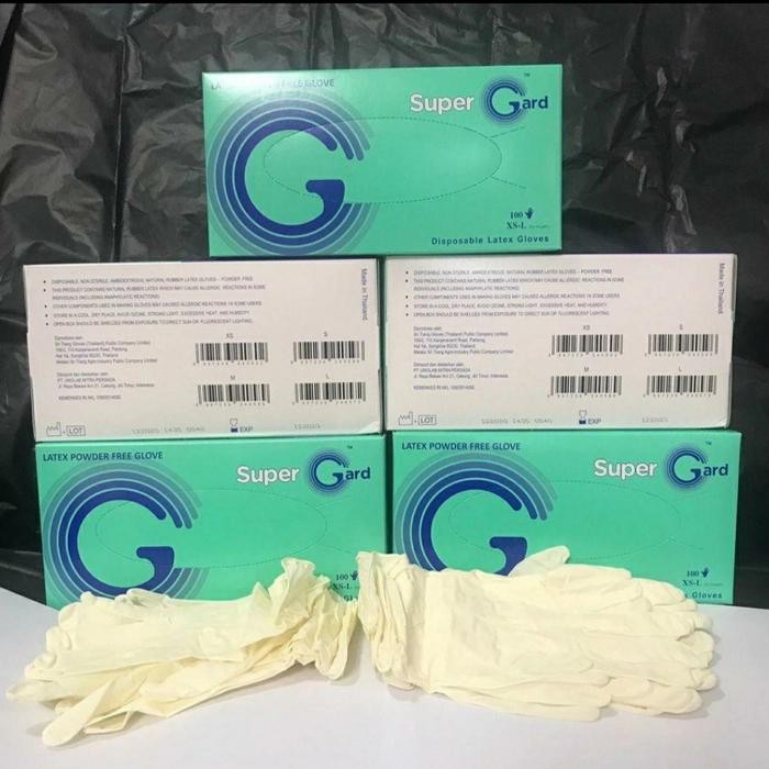 Promo Supergard Latex Powder Free Terjamin