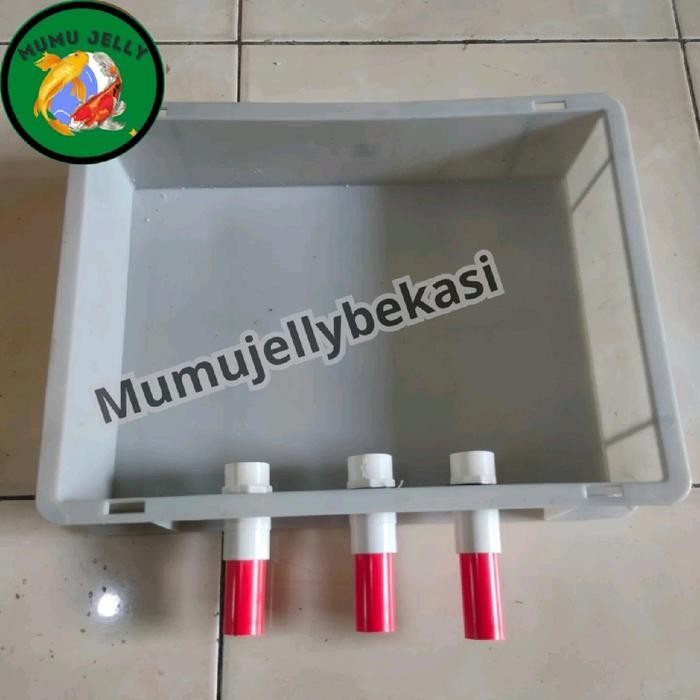 TRICKLE FILTER KOLAM IKAN KOI DENGAN MEDIA FILTER XS