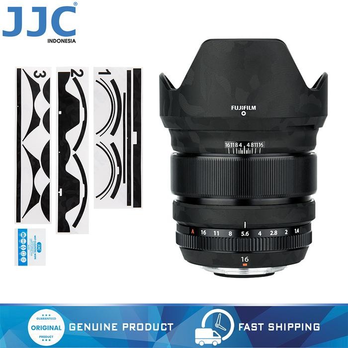PROTECTIVE SKIN SHADOW BLACK FOR FUJIFILM XF 16MM F/1.4 R WR LENS