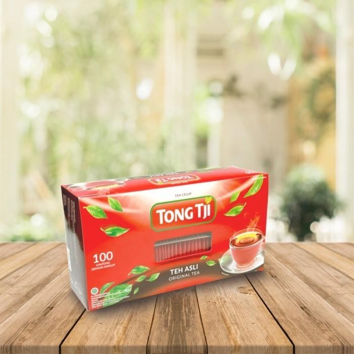 

Promo Tong Tji Original Tea, Teh Celup Per Karton ( 10 Pack @100 Teabag ) Terjamin