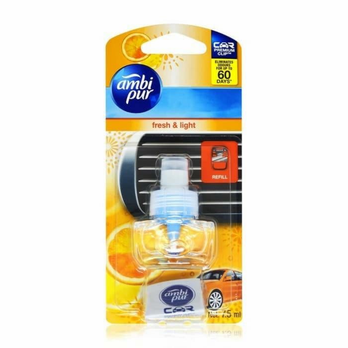 AMBIPUR CAR PARFUME FRESH & LIGHT PENGHARUM MOBIL
