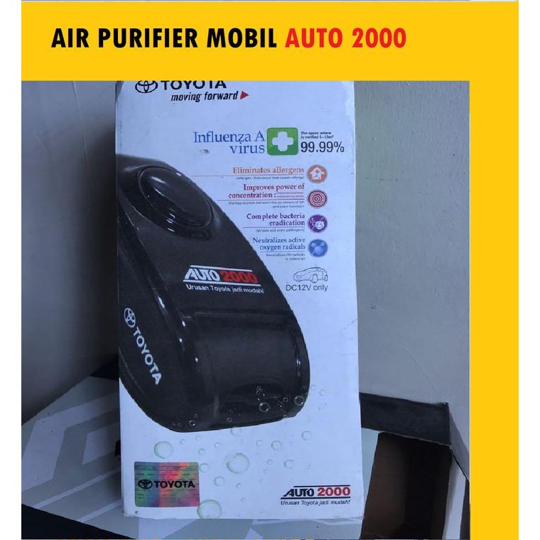 TOYOTA CAR AIR PURIFIER PEMBERSIH UDARA MOBIL SKUA88