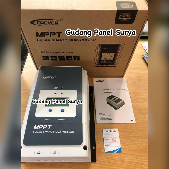 SOLAR CHARGE CONTROLLER SCC 50A EPEVER TRACER 5420AN REAL MPPT AUTO