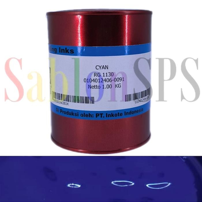 

Khusus Gosend! Tinta Royal Guard Rg 1130 Cyan Tinta Sablon Pvc 1Kg
