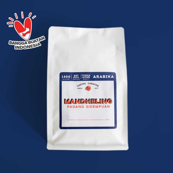 

Kopi arabika Mandheling Sumatra 250gr - Single Origin - biji / bubuk