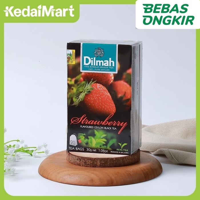 

Dilmah Strawberry Tea isi 20