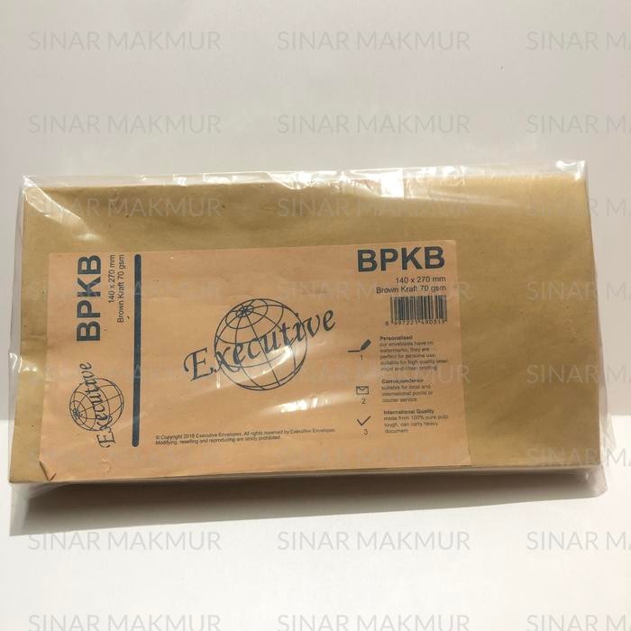 

AMPLOP COKLAT BPKB EXECUTIVE (PAK) KODE 966