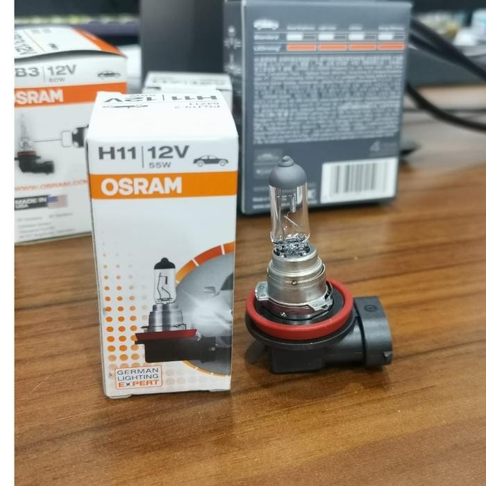 OSRAM H11 ORIGINAL BOHLAM HALOGEN FOGLAMP HEADLAMP ORIGINAL OSRAM 55 W