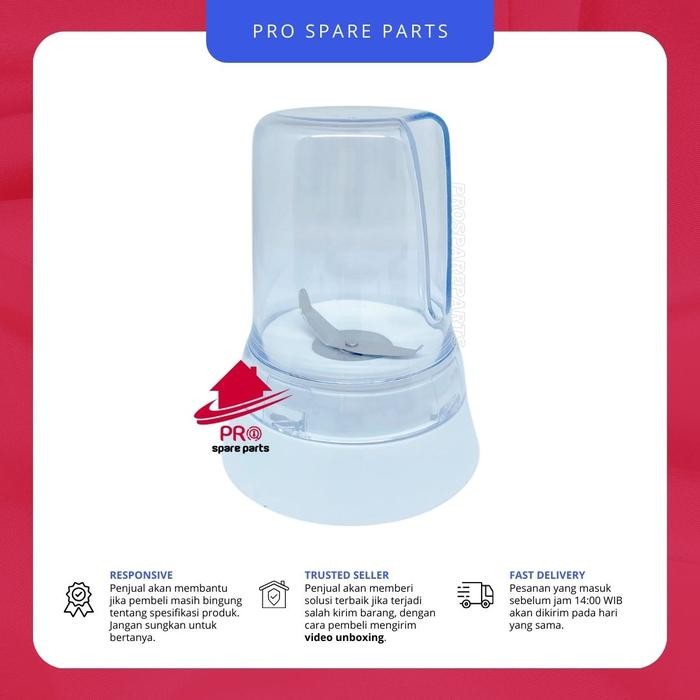 Chopper/Penggiling Bumbu Model Philips Cucina Hr 1741/Hr 1791