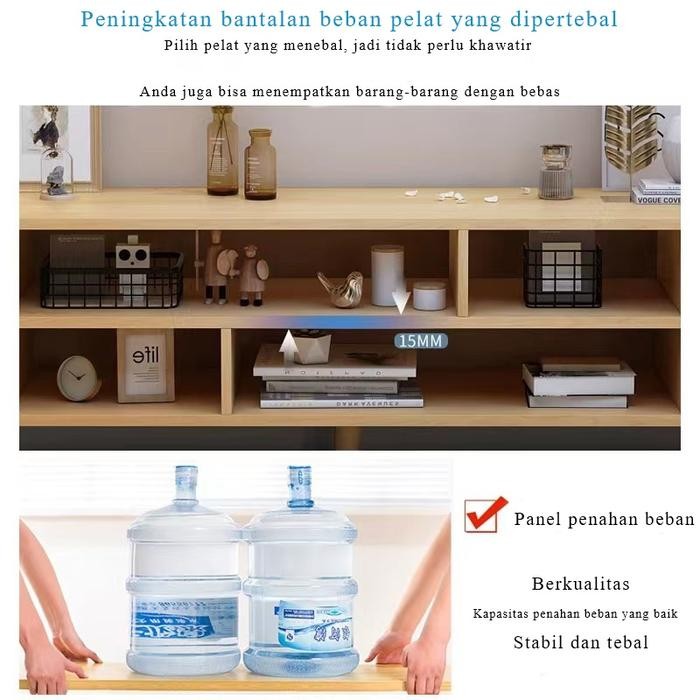 Meja Tv Kayu Rak Tv Minimalis Lemari Tv Jumbo Mdf Tebal Premium Tahan Lama Stok Terbatas