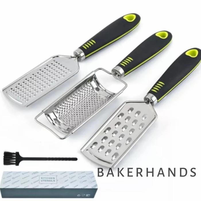 Parutan Keju 1 Set Stainless/Cheese Grater