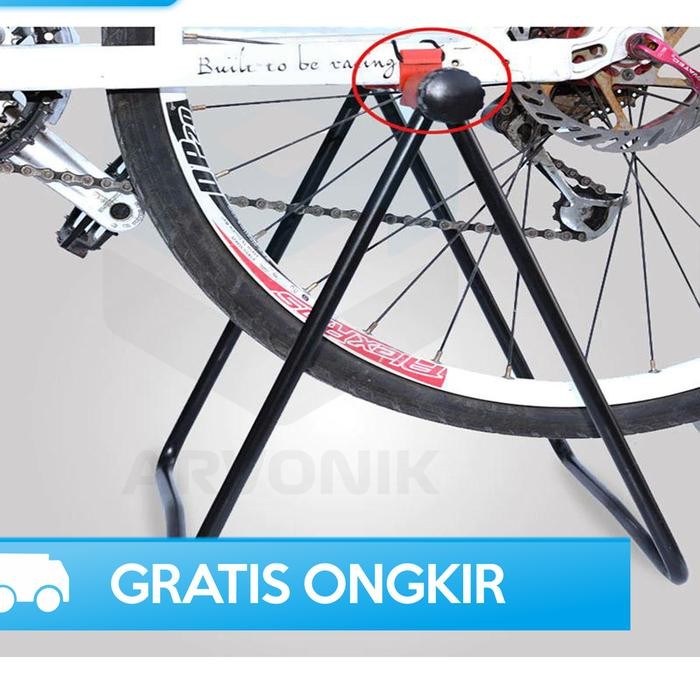 Standar Paddock Sepeda Roadbike Statis Pedok Murah Rak Pajangan Bike #Gratisongkir