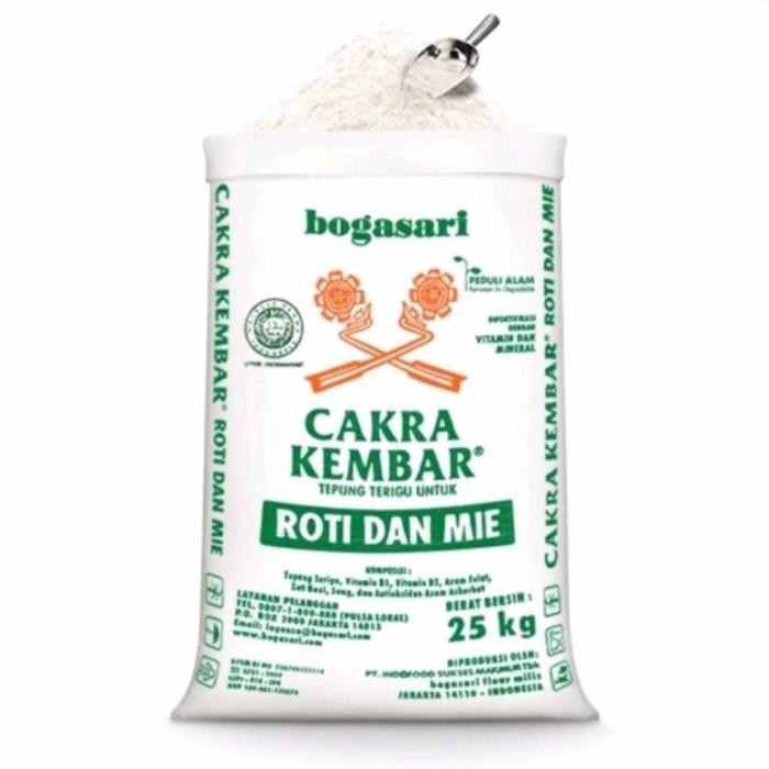 

(Expert) Terigu Cakra Kembar bogasari 1kg