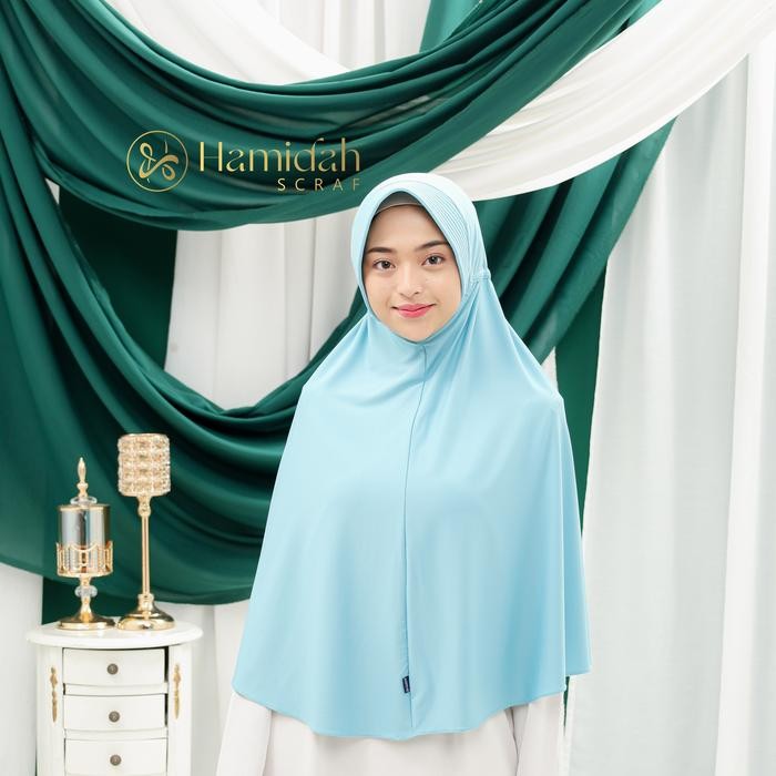 Hamidah - HIJAB BERGO SERUT HAMIDAH SIZE XL