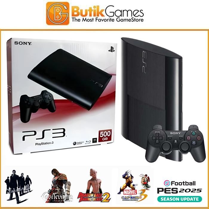 Sony PS3 Superslim 500GB Super Slim 500 GB Full Game OFW
