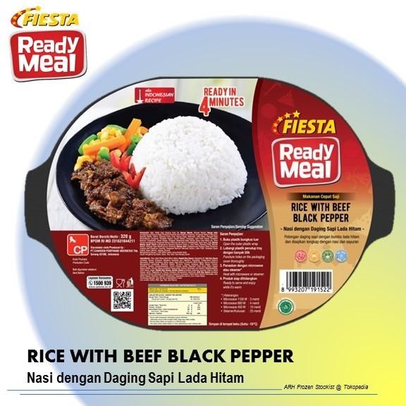 

(Expert) FIESTA Ready Meal Rice With Beef Black Pepper